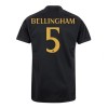 Officiële Voetbalshirt Real Madrid Bellingham 5 Derde 2023-24 - Heren